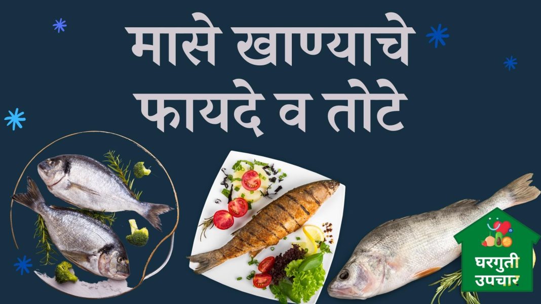 मासे खाण्याचे फायदे व तोटे !! माहिती आहेत का ?